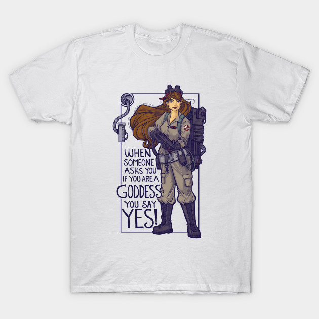 Ghostbuster Goddess T-Shirt-TOZ